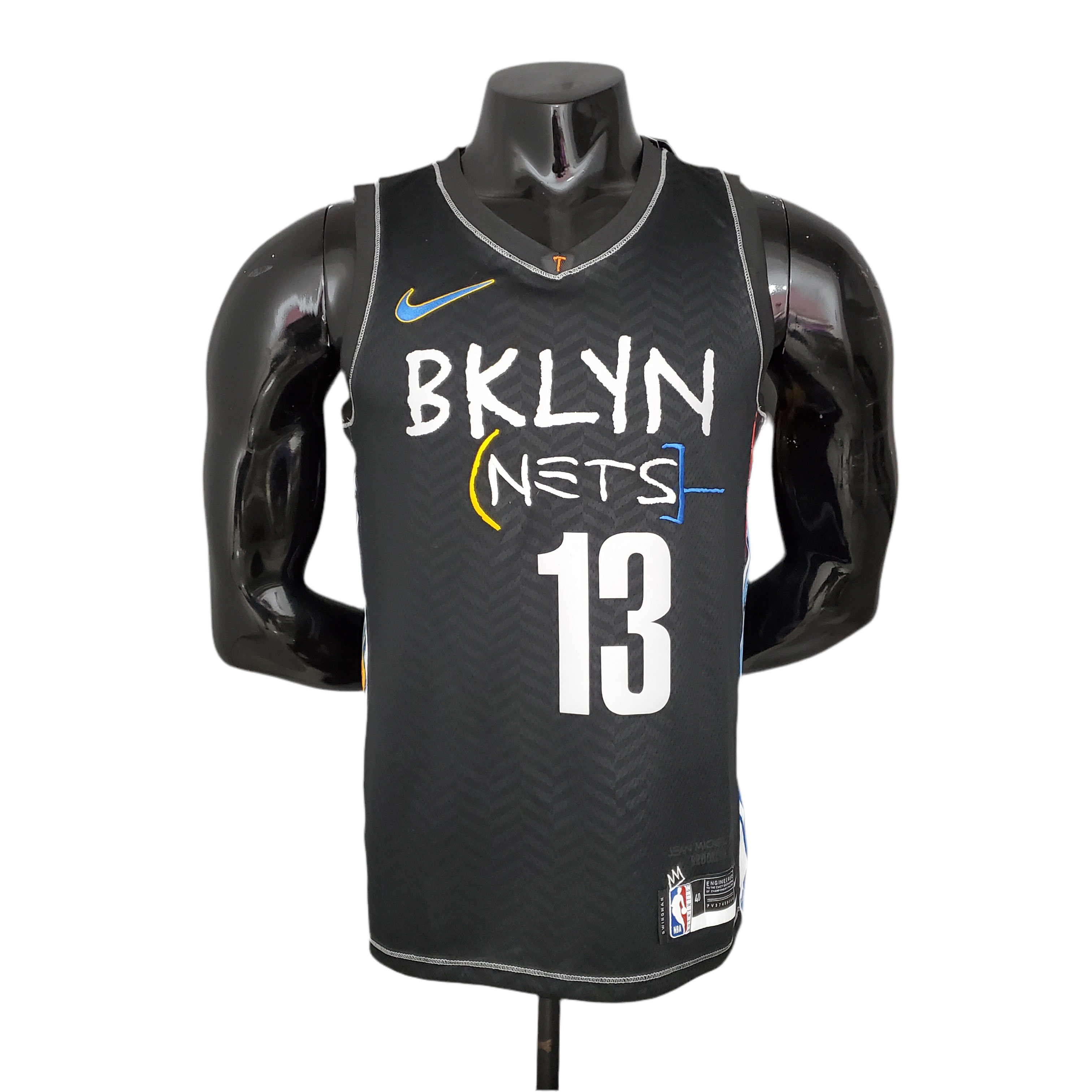 Regata NBA Brooklyn Nets Masculina - Black