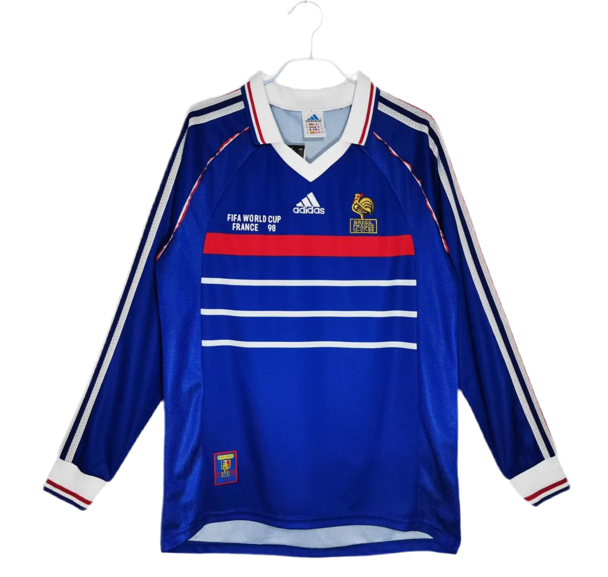 Jersey Long Sleeve Selection França 1998 - Blue