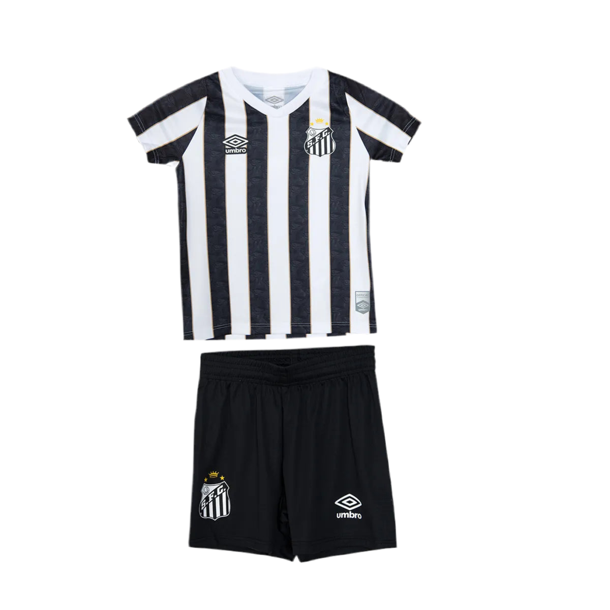 Kids Kit Santos II 24/25 - Black and White