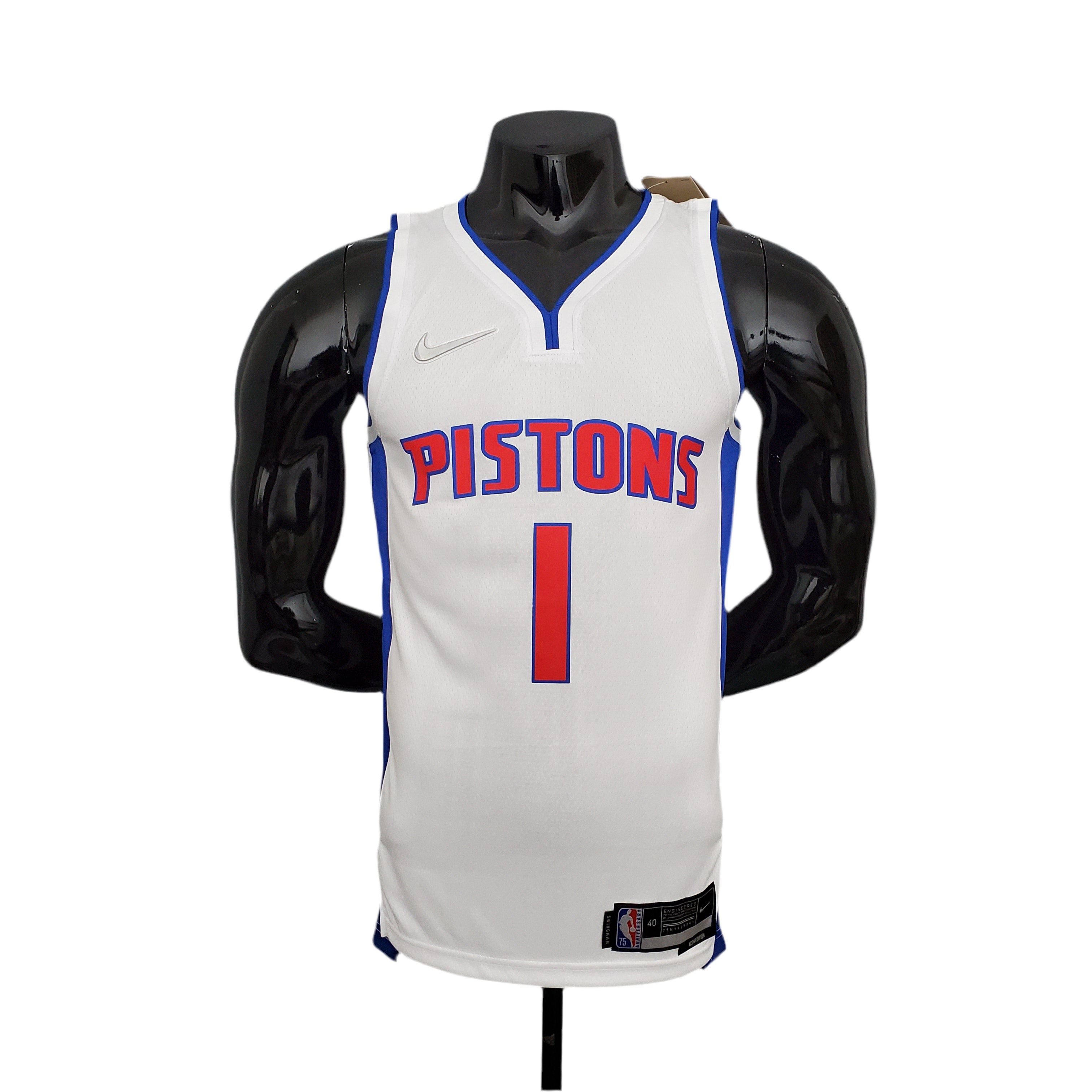 Regata NBA Detroit Pistons Masculina - White