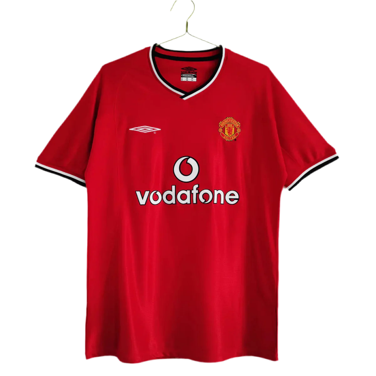 Jersey Manchester United  Retro 2000/02 - Red