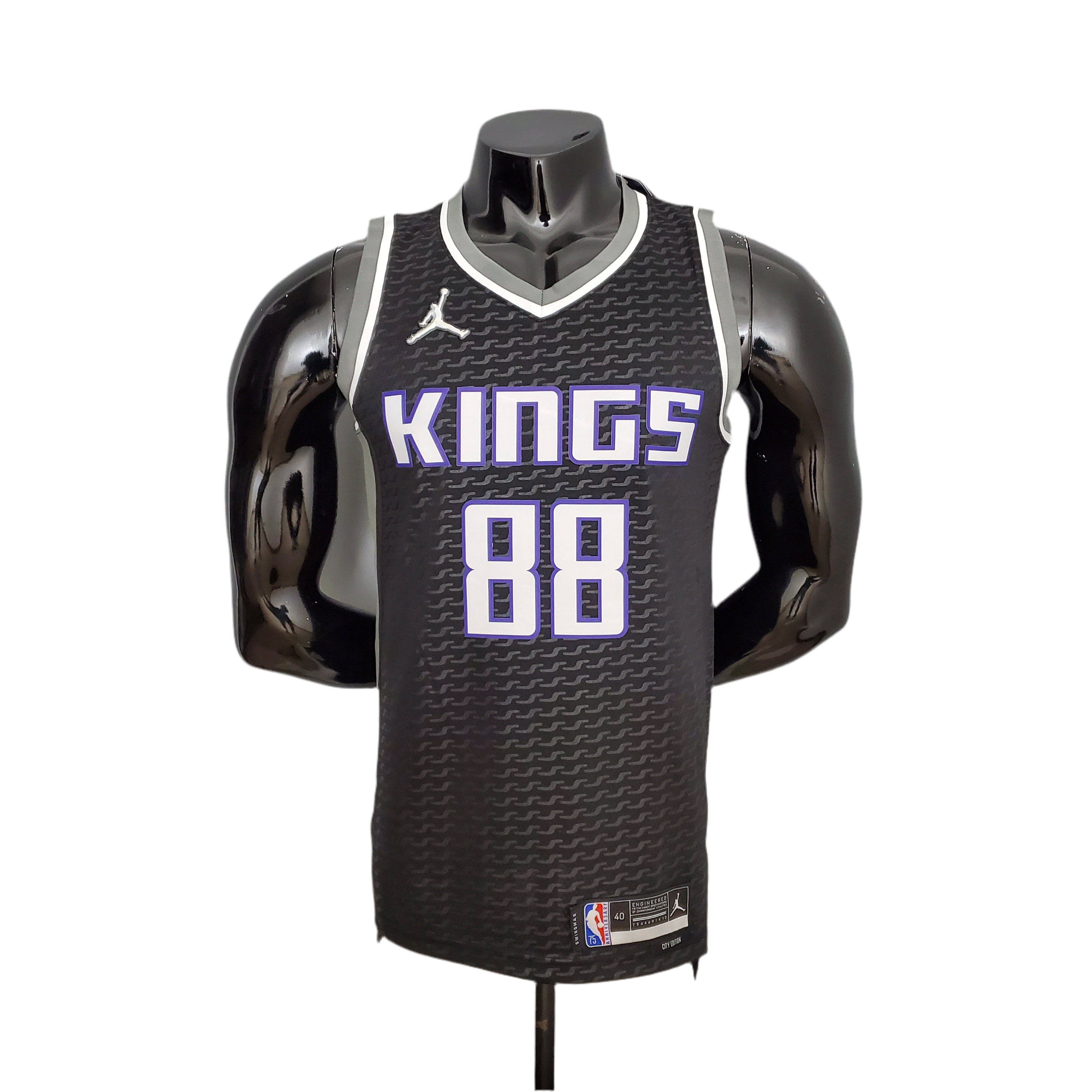 Regata NBA Sacramento Kings Masculina - Black