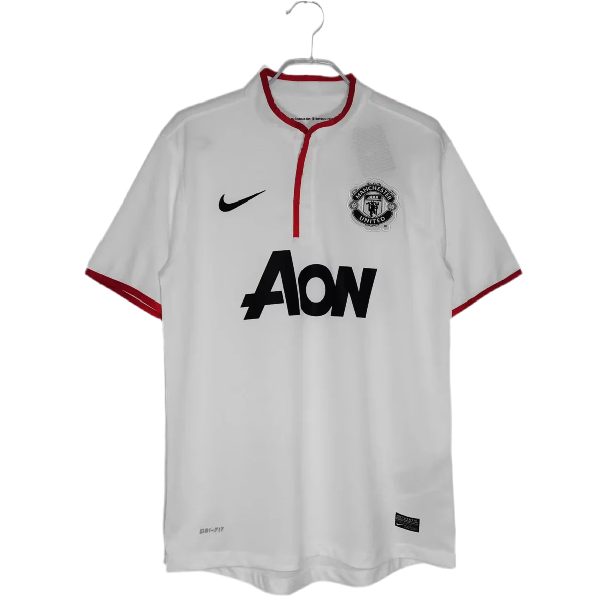 Jersey Manchester United  Retro 12/13 - White