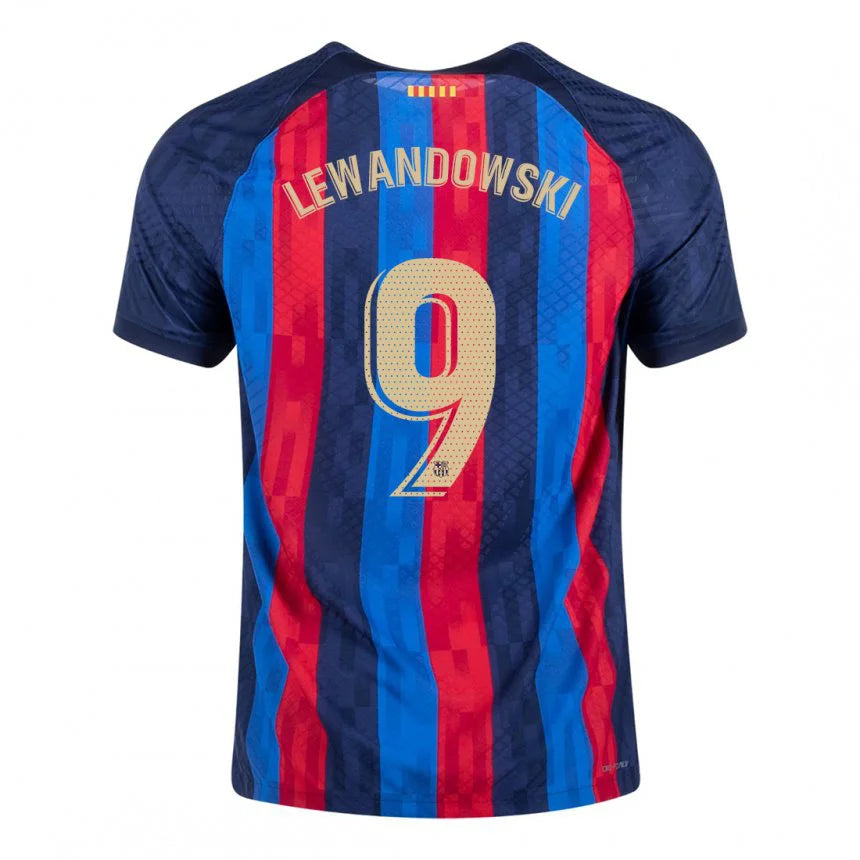 Jersey Barcelona I 22/23 [Lewandowski #9] - Grená