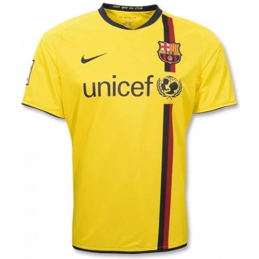 Jersey Barcelona Retro 2008/2009 - Yellow