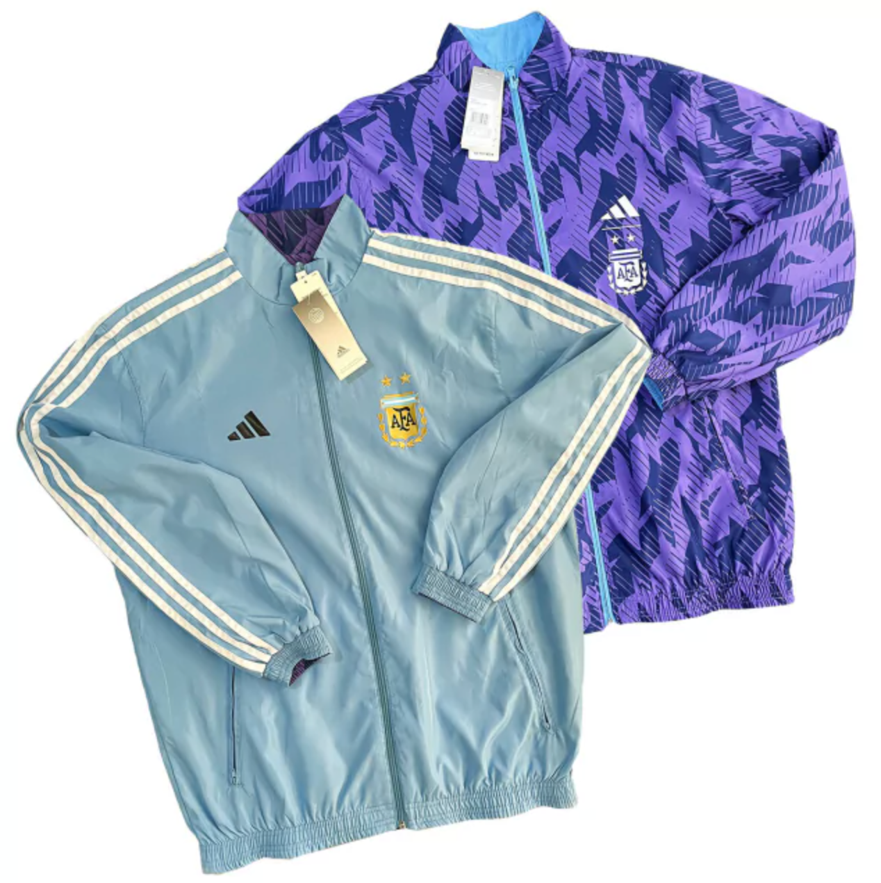 Windbreaker Argentina 22/23 - Blue and Pink