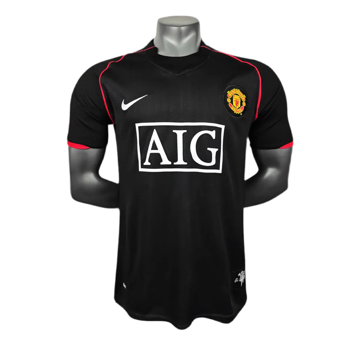 Jersey Manchester United  Retro 07/08 - Black