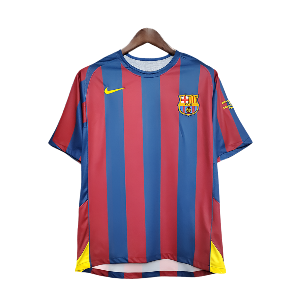 Jersey Barcelona Retro 2006 - Blue and Red