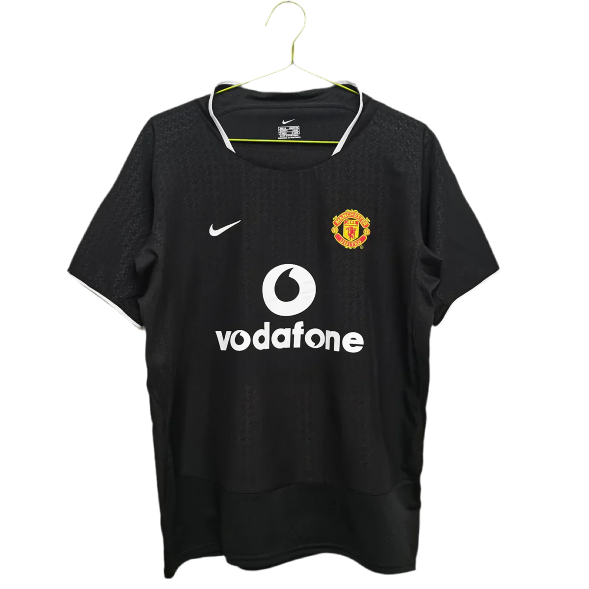 Jersey Manchester United  Retro 03/04 - Black