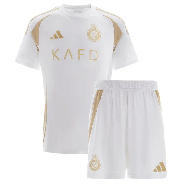 Kids Kit Al-Nassr III 24/25 - White