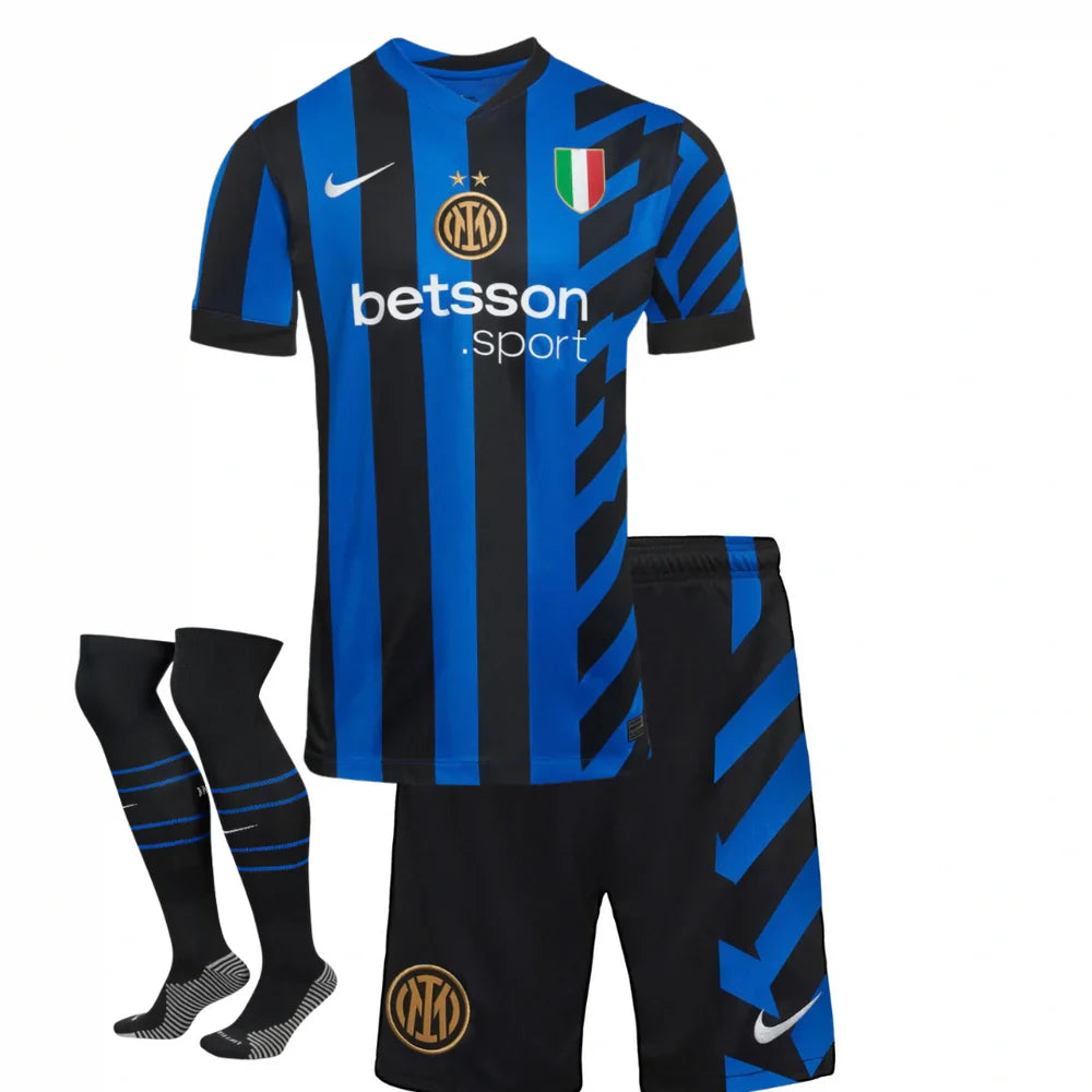 Kids Kit Internazionale I 24/25 - Blue com meia