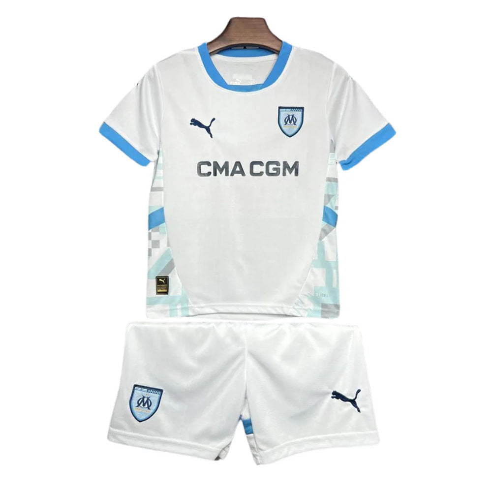 Kids Kit Olympique de Marseille I 24/25 - White