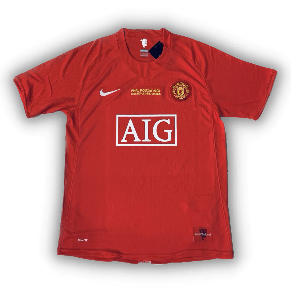 Jersey Manchester United  Retro 2007/08 Champions League Edition - Red