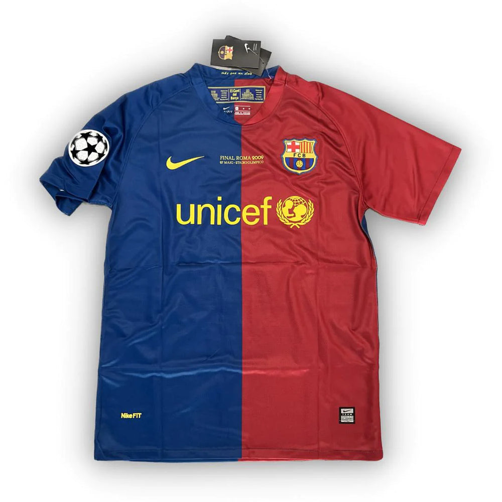 Jersey Barcelona Retro Patch UEFA 2008/2009 - Blue and Red