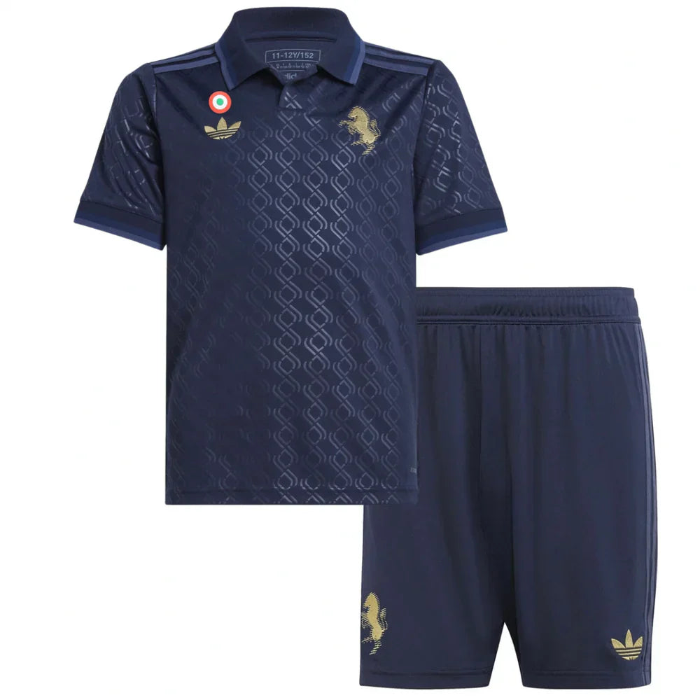 Kids Kit Juventus III 24/25 - Blue Marinho